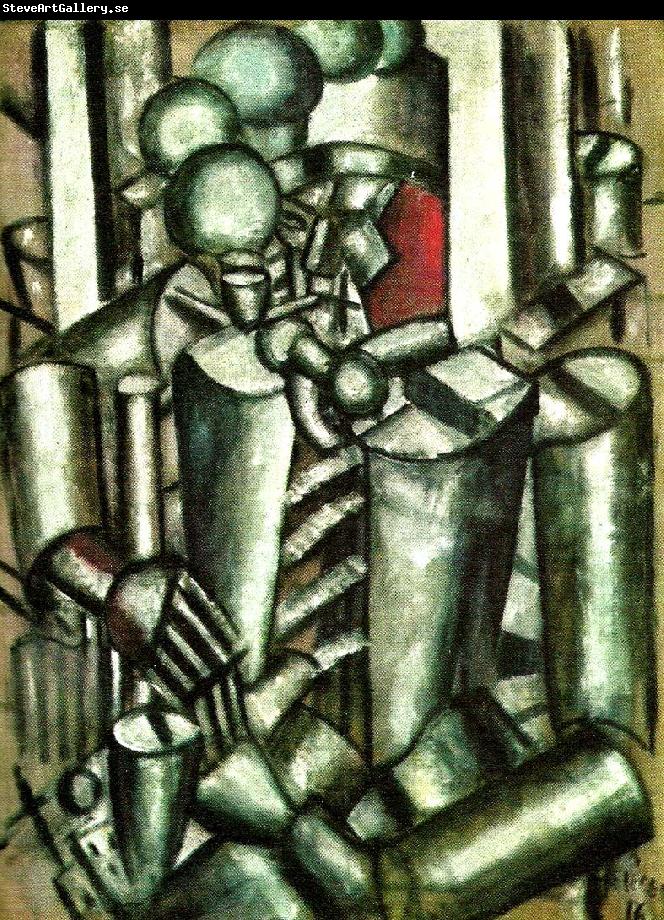 Fernand Leger soldat med rokpipa